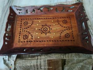 wooden tray