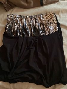 vintage black tube top