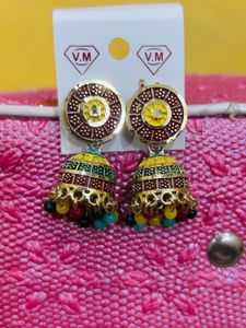 Colourful Jhumka