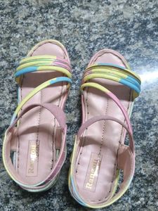 Rangoli Kids Pastel Sandals