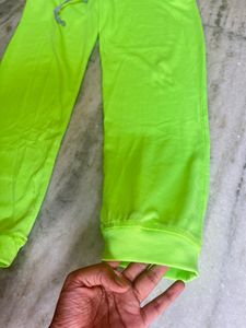 neon comfortable track pants