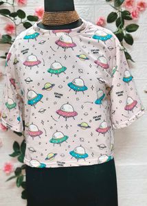 🎁Buy Two Get One Free🎁UFO Print Tee