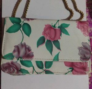 Floral Print Crossbody Bag