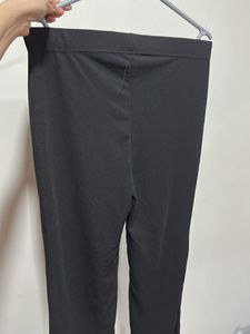 Black Straight Leg Trousers