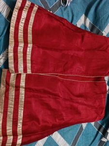Maroon Colour Top With Lace Work