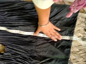 Only @150.. Limited Tym..Black Patiala Salwar In Full Gher,Shining In Cloth,Net Fabric,Length -39inch,Not Used Single Tym