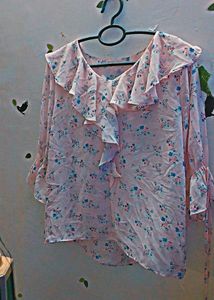 It has a very lovely design,  baby pink
