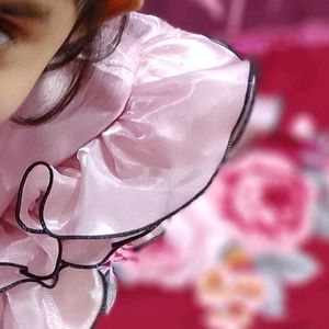 Pink Ruffle Sleeve Top
