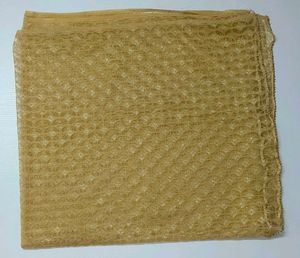 Gold Embellished Net Fabric