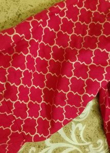 Pink Patterned Dress