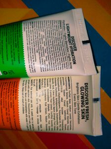 Pilgrims Oil Free Moisturizer &amp; Vitamin C Facewash