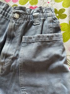 Vintage Light Wash Denim Shorts