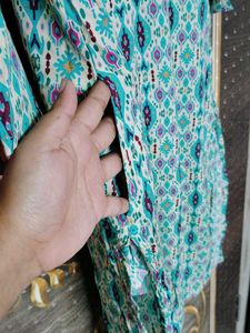 Patterned Tunic Kurta For Women