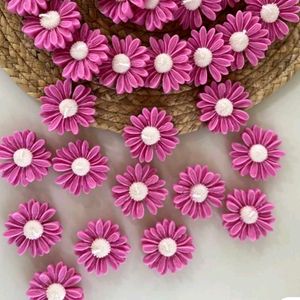 set of 4 Decorative Flower scented candles