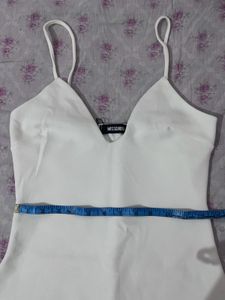 White Bodycon Mini Dress