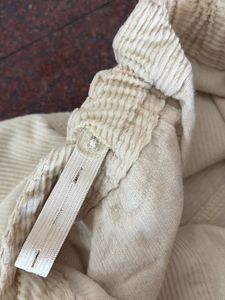 Cute Corduroy Button-Front Skirt