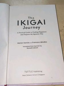The Ikigai Journey Book