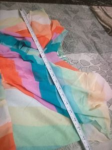 Rainbow Striped Maxi Dress