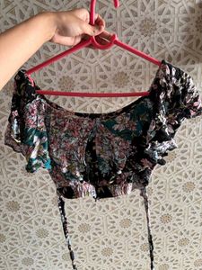 Floral Crop Top