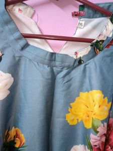 Floral Print Maxi Dress