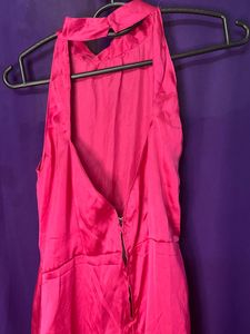 Satin Long Dress