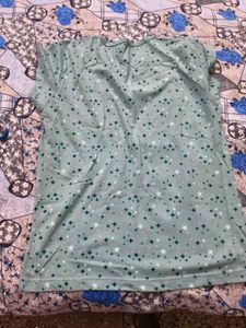 Printed Hosiery T Shirt For Women In L 40 Size