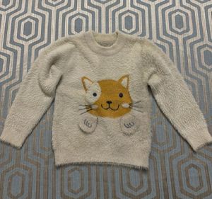 Cute Cat Furry Sweater