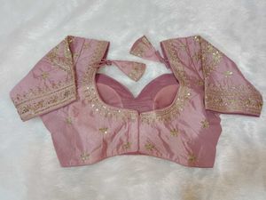 Pink Embroidered Blouse