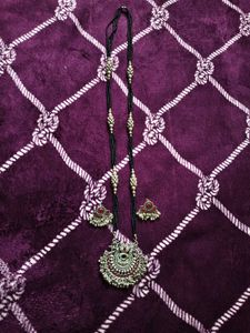 Oxidised Mangalsutra