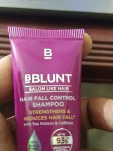bblunt hairfall control shampoo