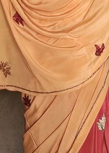 A Classy Crepe Saree