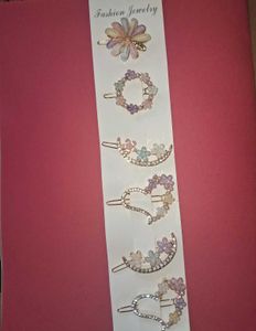 New 6 Piece Hair Clips