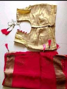 4 Combo Saree With Blouse 🎉..