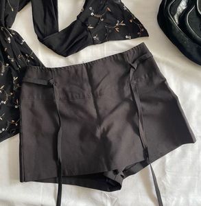 Set Of Asymmetrical Top And Skorts