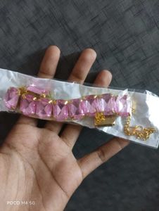 Pink Jewel Necklace Set