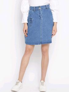 Mayra Denim Skirt, 30 Size