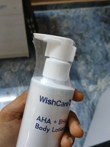 WishCare AHA+BHA Body Lotion
