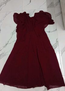 Ethnic Gown With Gold Embellishments