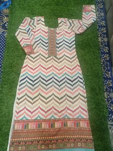 Kurti With Plazoo