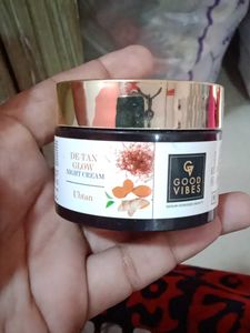 Good Vibes De-tan Glow Night Cream 50g