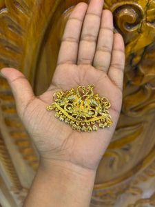 Elegant Gold Swan Pendant