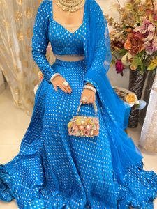 Blue Lehenga Choli