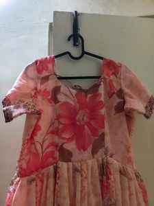 Floral Print Kurta