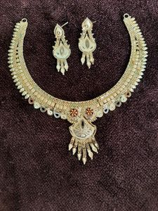 Gold Plated Necklace Set