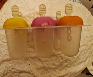 Colorful Ice Pop Molds - Set of 6
