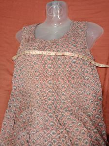 Fabindia Summer Cotton Sleeveless Top🌸