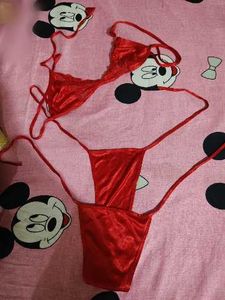 Red Lace Cami Slip Dress