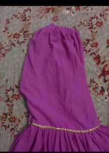 New Umbrella Plazzo With Heavy Kameez And Dupatta