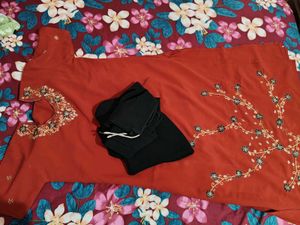 Elegant Red Kurta set