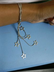 Star Charm Silver Bracelet